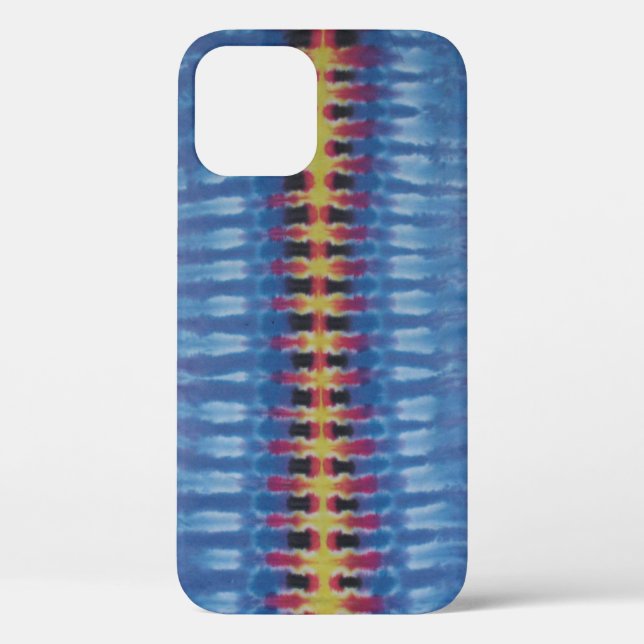 Straight Spine Tie Dye PhatDyes Case-Mate iPhone Case (Back)