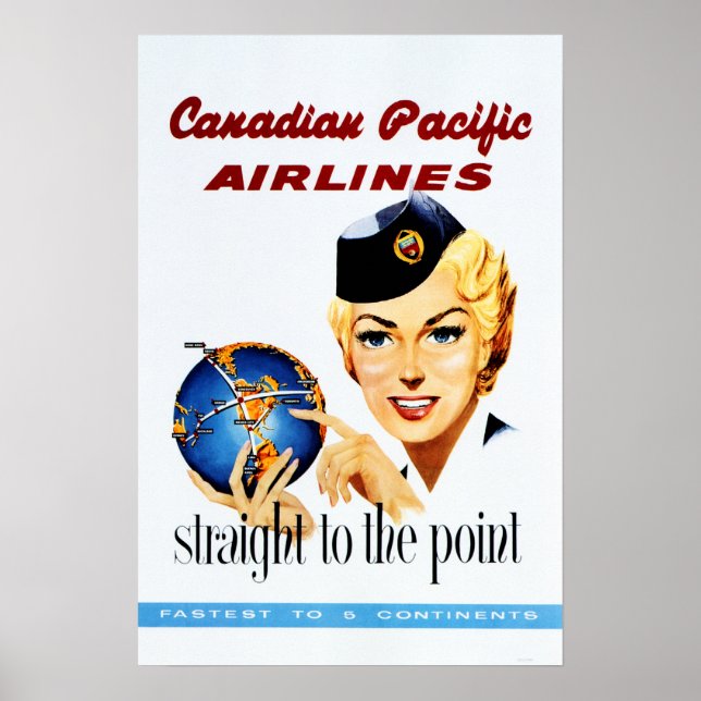 Straight To The Point Fastest To 5 Continents Old Poster (Front)