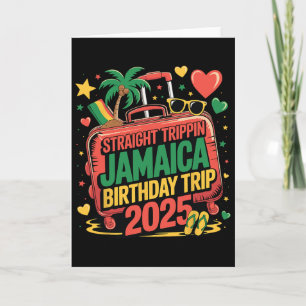 Straight Trippin' Jamaica Birthday Trip 2025 Famil Card