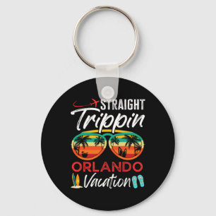 Straight Trippin Orlando Couples Family Vacation G Key Ring