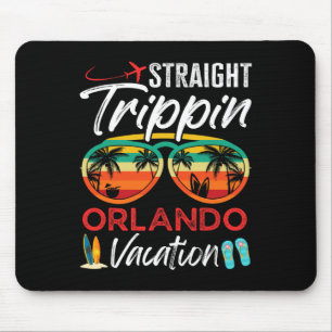 Straight Trippin Orlando Couples Family Vacation G Mouse Pad