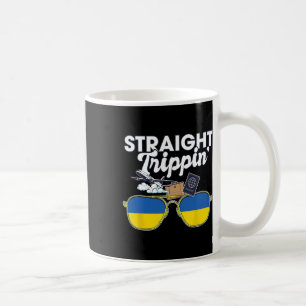 Straight Trippin' Ukraine Vacation Tour Travel Tri Coffee Mug