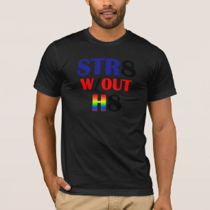 Straight Without Hate Mens T T-Shirt