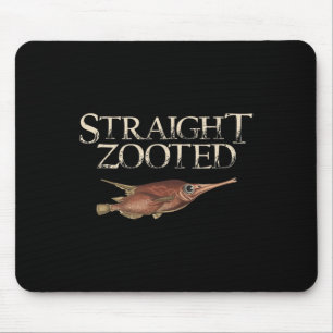 Straight Zooted 2020 - Funny Fishing Gift Mouse Pad