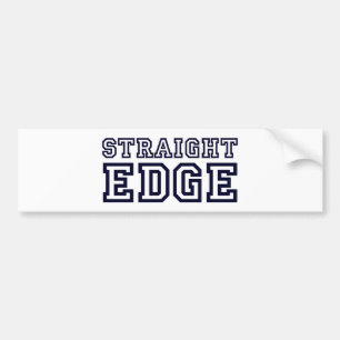 StraightEdge Bumper Sticker