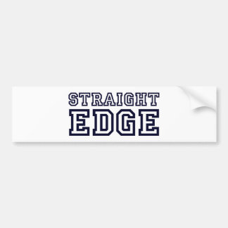 StraightEdge Bumper Sticker