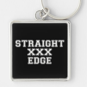 Straightedge Key Ring