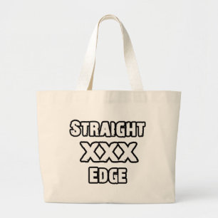 Straightedge Large Tote Bag