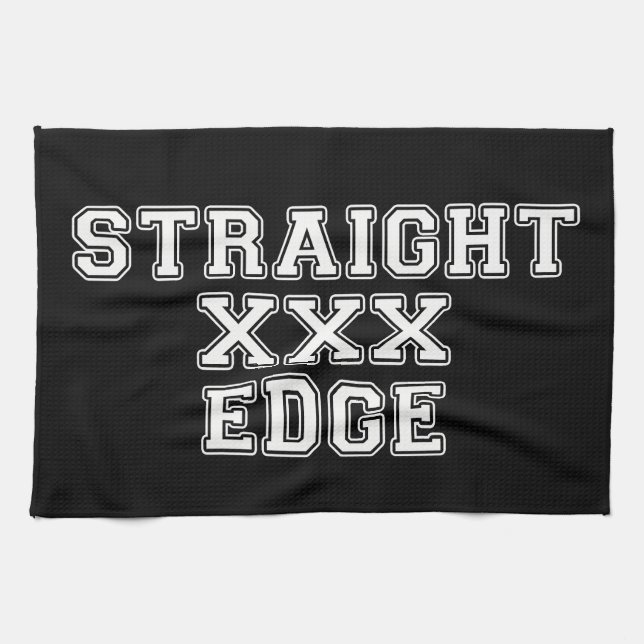 Straightedge Tea Towel (Horizontal)