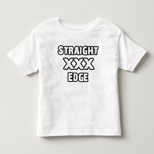 Straightedge Toddler T-Shirt (Front)