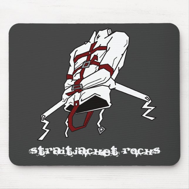 Straitjacket Mousepad (Front)