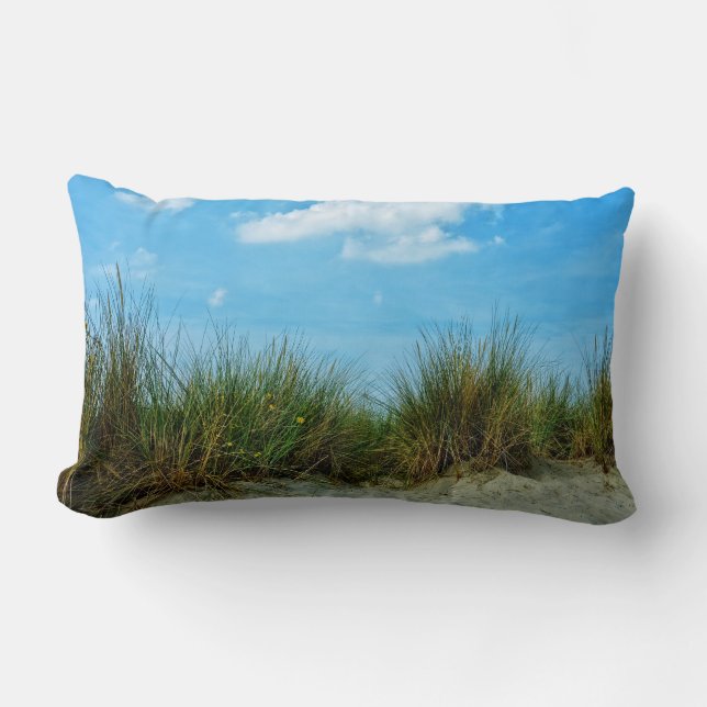 Strandhafer in den Dünen Lumbar Cushion (Front)