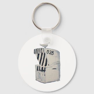Strandkorb Key Ring