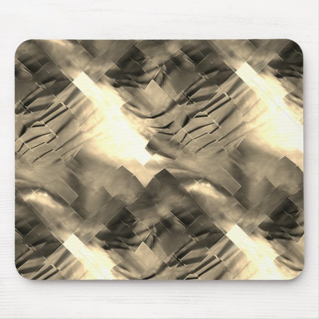 Strange abstract mosaic with shock of tones mouse pad (Front)