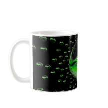 Strange Alien Orbs Emitting An Eerie Green Light