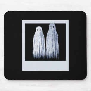 Strange And Unusual Ghost Photo Funny Horror Movie Mouse Pad