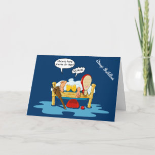 Strange Bedfellows (birthday) Card