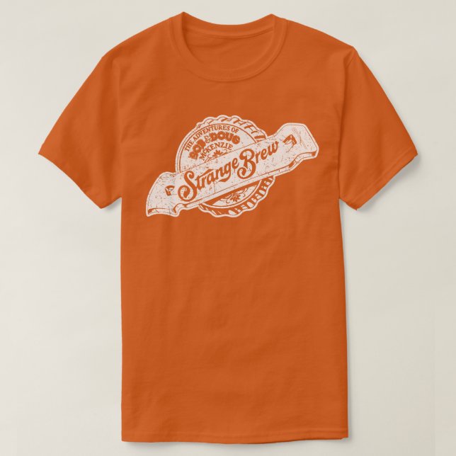 Strange Brew Bob and Doug McKenzie T-Shirt (Design Front)
