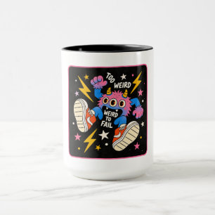 Strange But Iconic – Surreal Cartoon Art Mug
