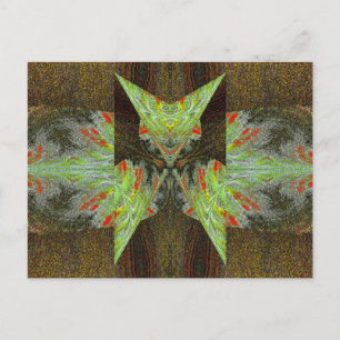 STRANGE BUTTERFLY 13 POSTCARD