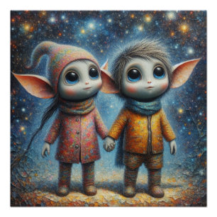 Strange creatures poster