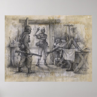 Strange events on the Rhine Poster