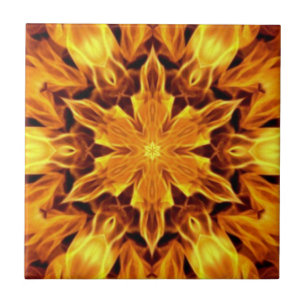 Strange/Exotic Design 05A~ Out Of The Crucible ~ Ceramic Tile