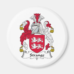 Strange Family Crest Magnet