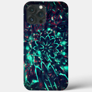 Strange flower lost in debris forest iPhone 13 pro max case