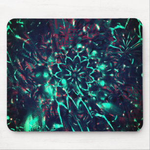 Strange flower lost in debris forest mouse pad
