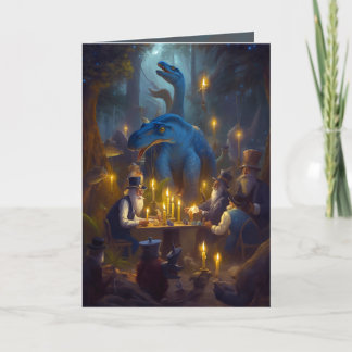 Strange Gathering Blank Card