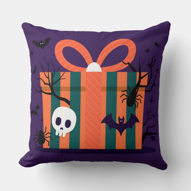 Strange Gift Throw Pillow: Cosy New Model Cushion (Front)