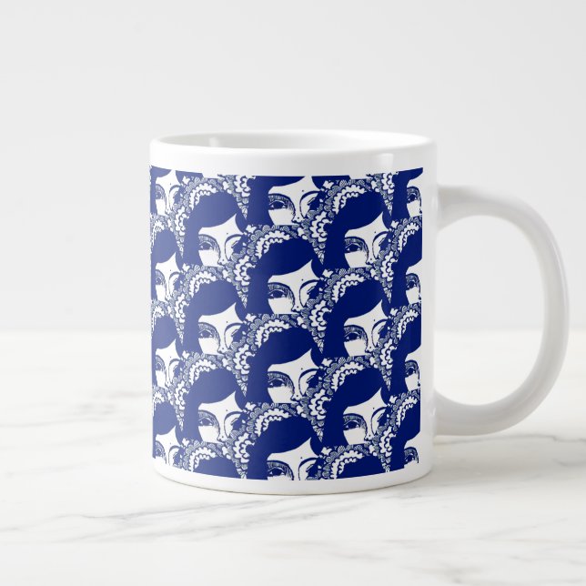 Strange Girl Floral Speciality Mug (Right)