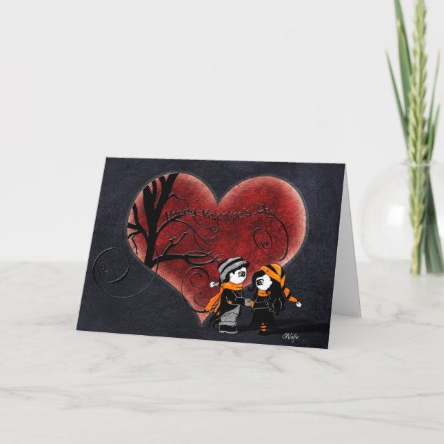 'Strange Love' Valentine Card (Front)