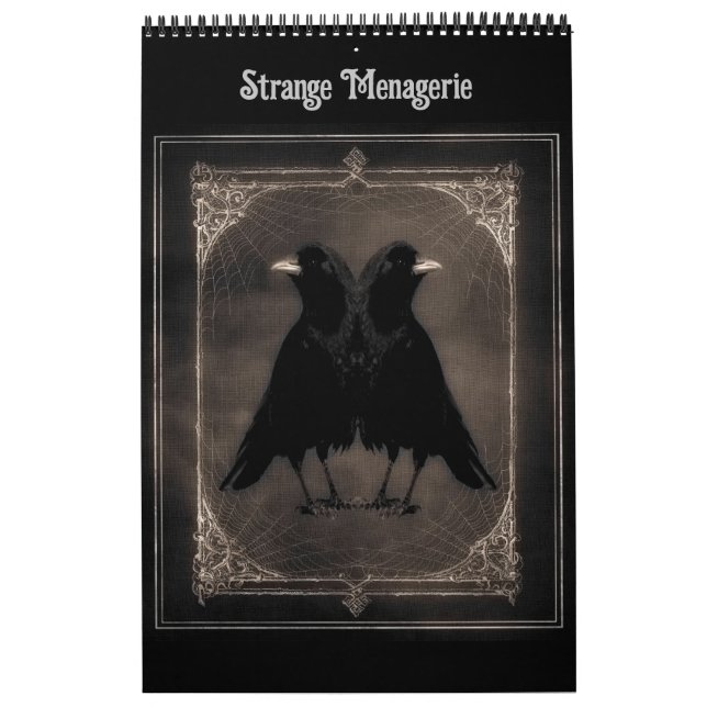Strange Menagerie Calendar (Cover)