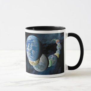 Strange New Worlds Alien Planet Montage Mug