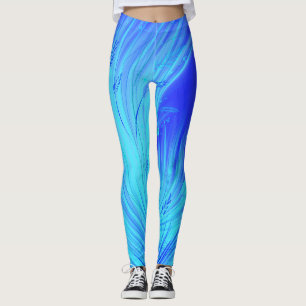 Strange ocean   leggings