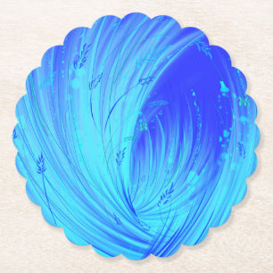 strange ocean paper coaster