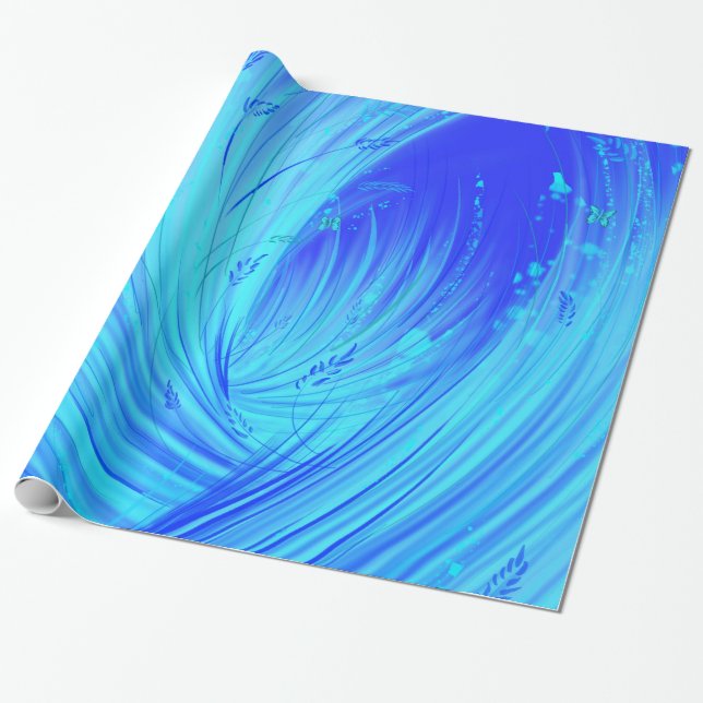 Strange Ocean  Wrapping Paper (Unrolled)