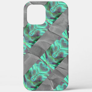 Strange scuttled satin tone, greenish to carbon th iPhone 12 pro max case