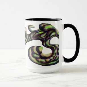 Strange Shape Mug - Green