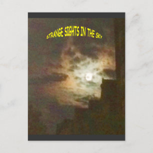 Strange Sights in the Sky Postcard