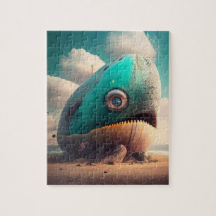 Strange Whale Jigsaw Puzzle