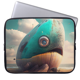 Strange Whale Laptop Sleeve