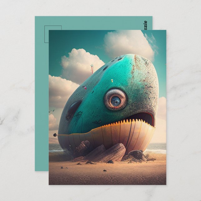Strange Whale Postcard (Front/Back)