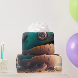 Strange Whale Wrapping Paper