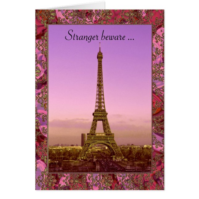 Stranger Beware Customisable (Front)