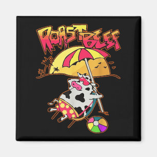 Stranger Dustin Love Roast Beef Beach Cow Tv Parod Magnet