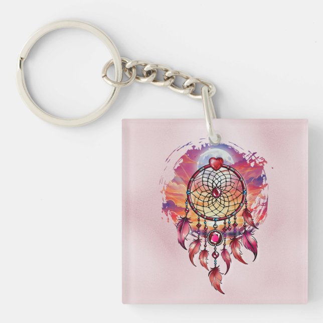 Strano at dawn key ring (Front)
