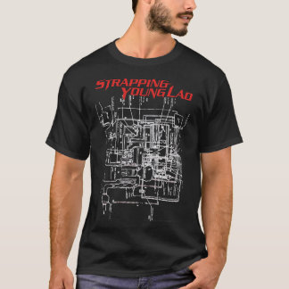 Strapping young lad Sticker T-Shirt